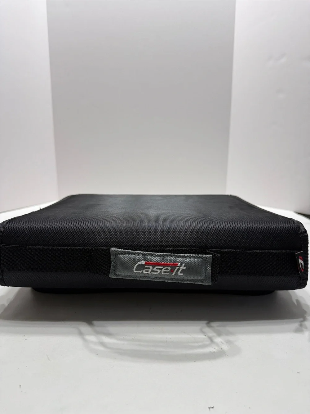 Case It Black and Gray Laptop Briefcase with Front Organizer